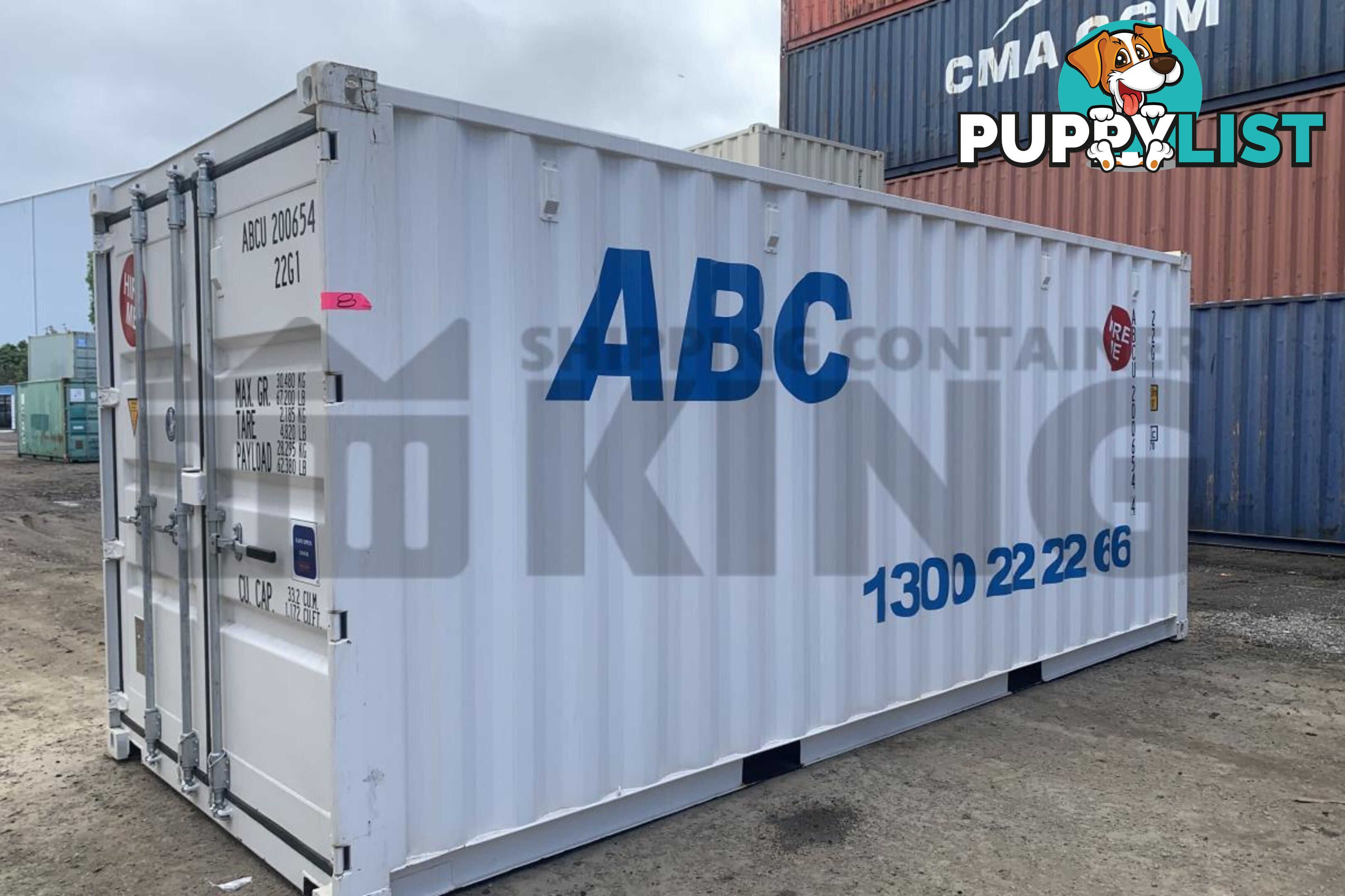20' STANDARD HEIGHT SHIPPING CONTAINER - in Cairns