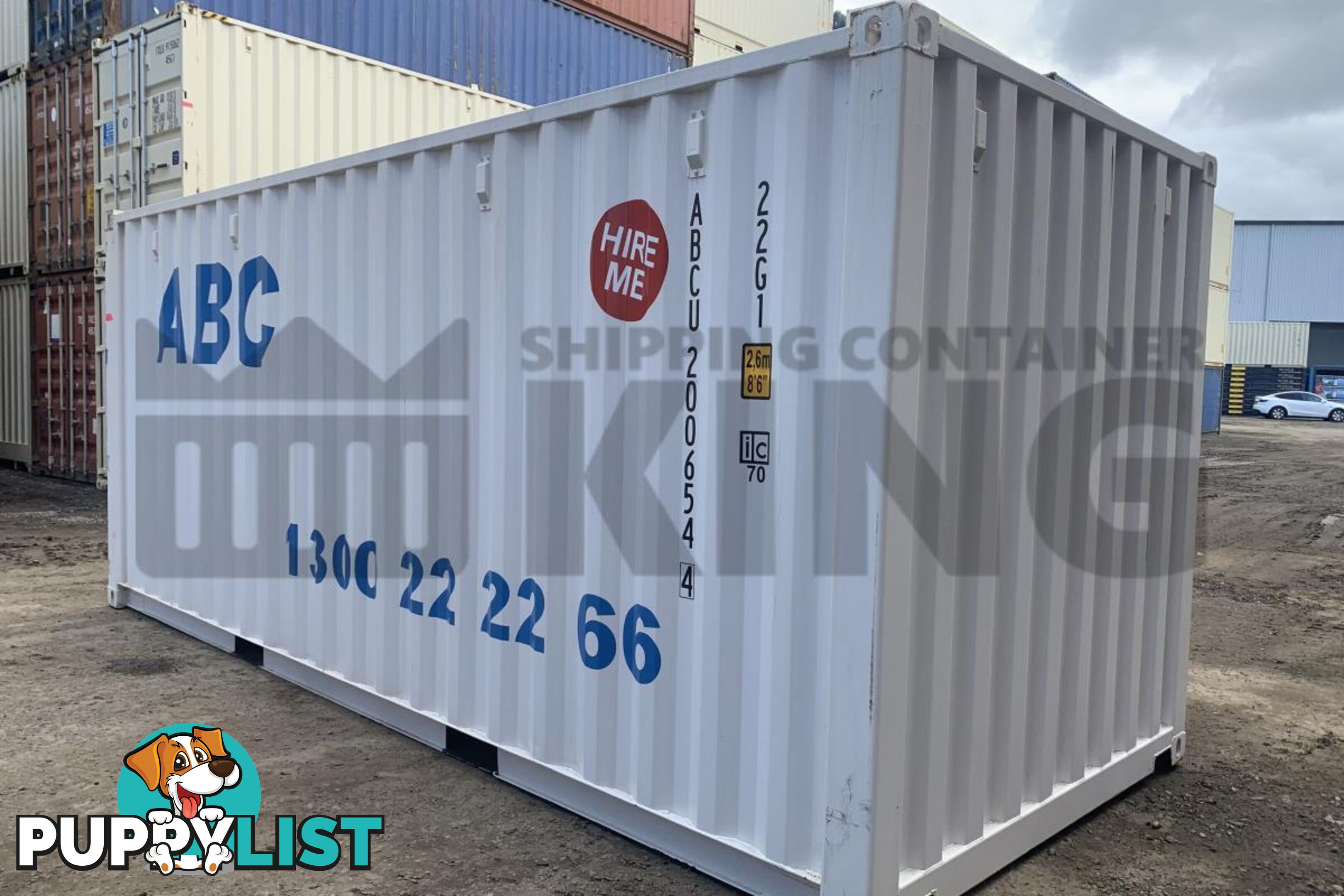 20' STANDARD HEIGHT SHIPPING CONTAINER - in Cairns