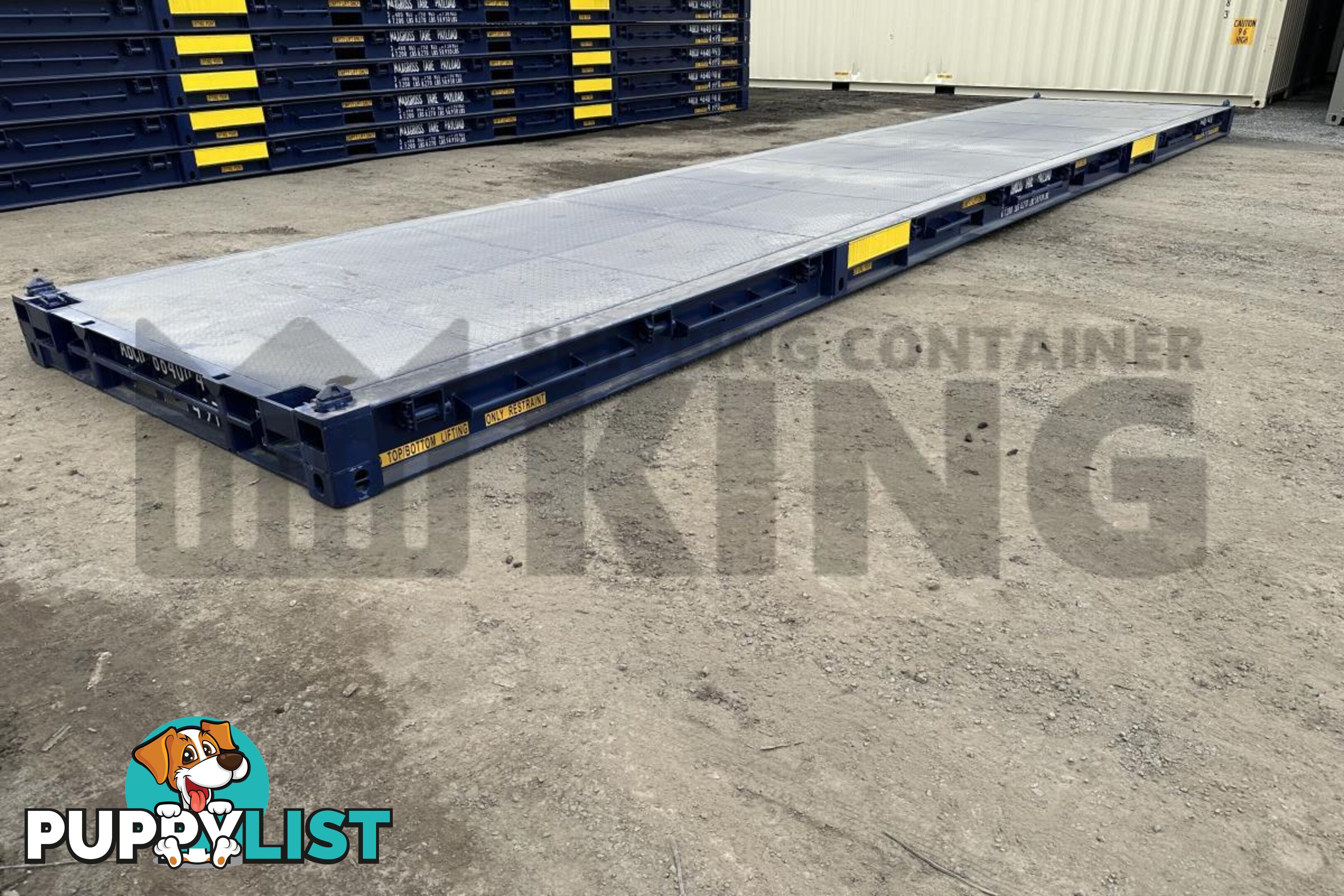 40' PLATFORM 316MM BASE DEPTH SHIPPING CONTAINER (BUILT IN TWIST LOCK) - in Brisbane