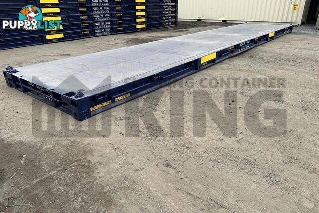 40' PLATFORM 316MM BASE DEPTH SHIPPING CONTAINER (BUILT IN TWIST LOCK) - in Brisbane