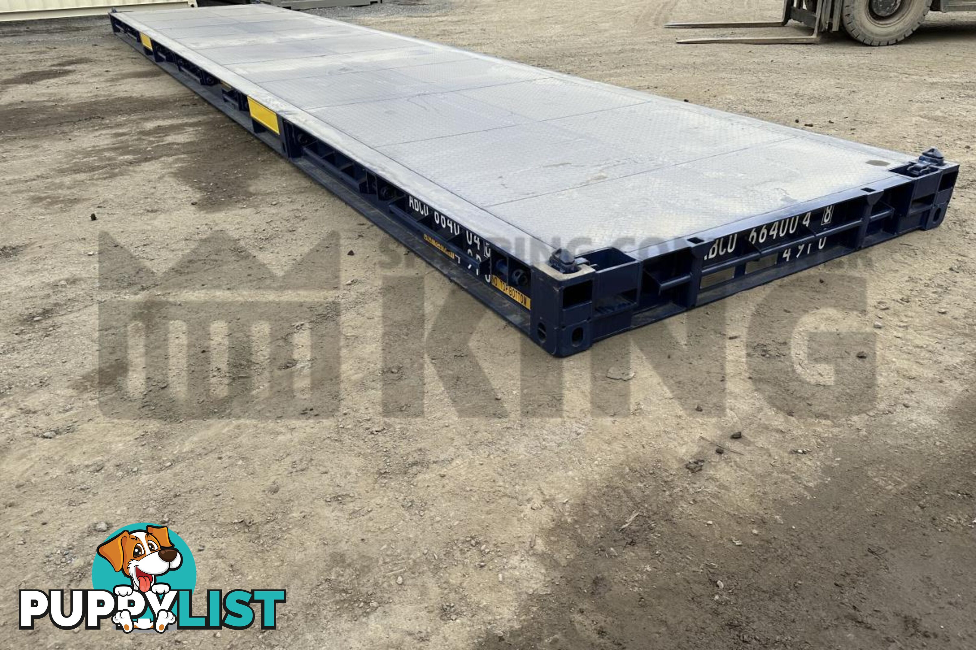 40' PLATFORM 316MM BASE DEPTH SHIPPING CONTAINER (BUILT IN TWIST LOCK) - in Brisbane