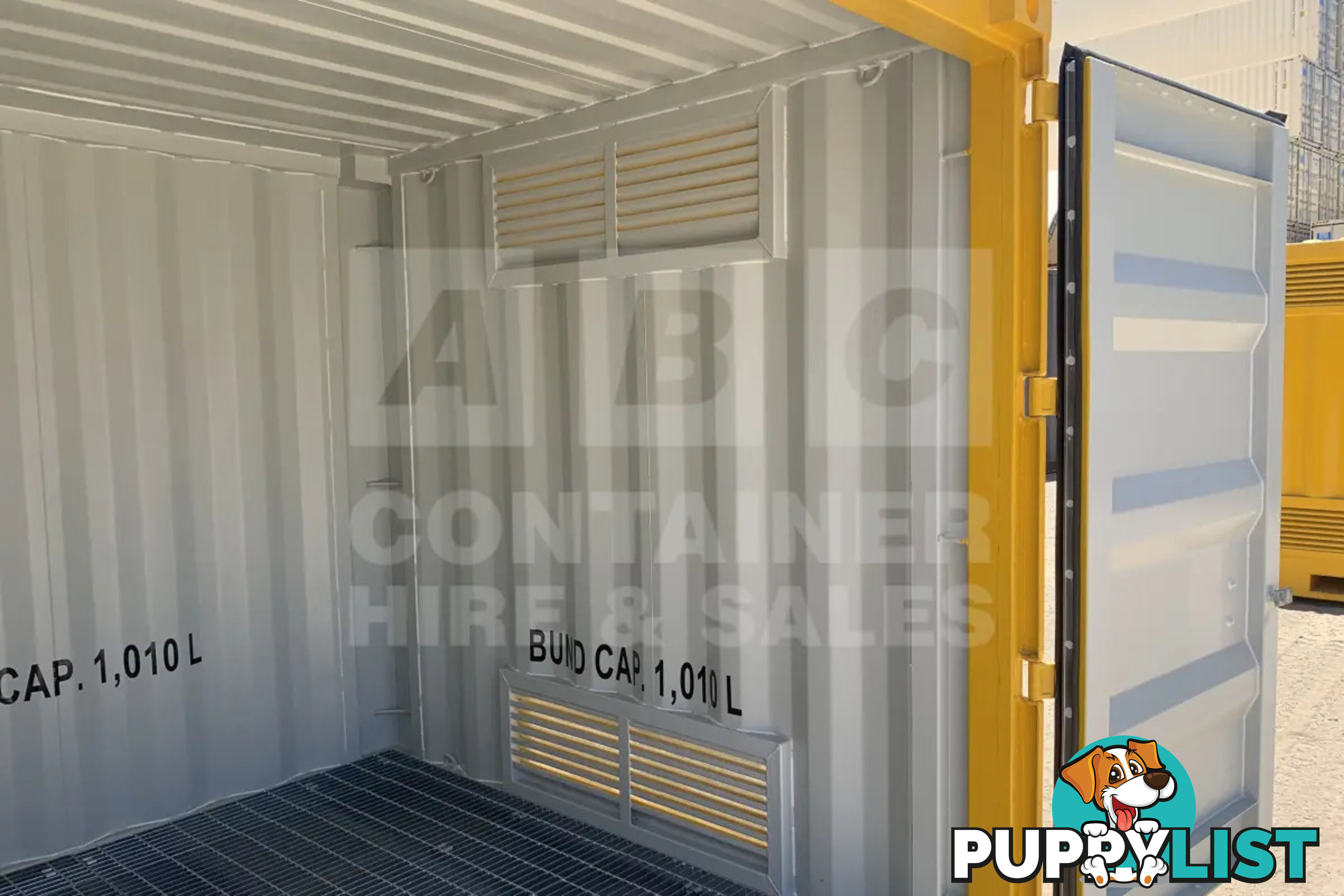 8' DANGEROUS GOODS SHIPPING CONTAINER (4 CORNER POST)