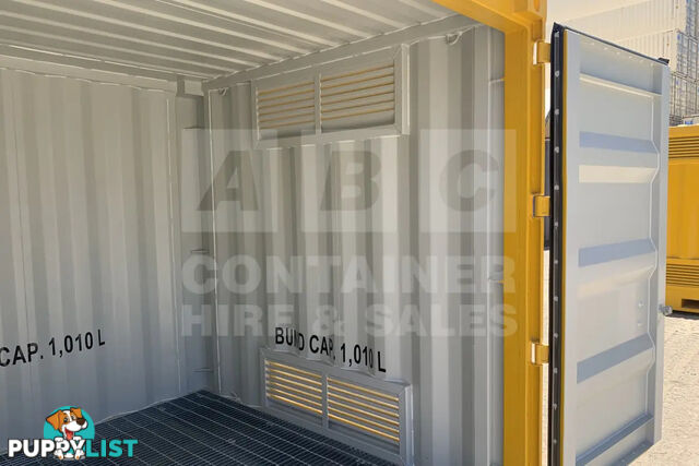 8' DANGEROUS GOODS SHIPPING CONTAINER (4 CORNER POST)