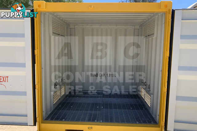 8' DANGEROUS GOODS SHIPPING CONTAINER (4 CORNER POST)