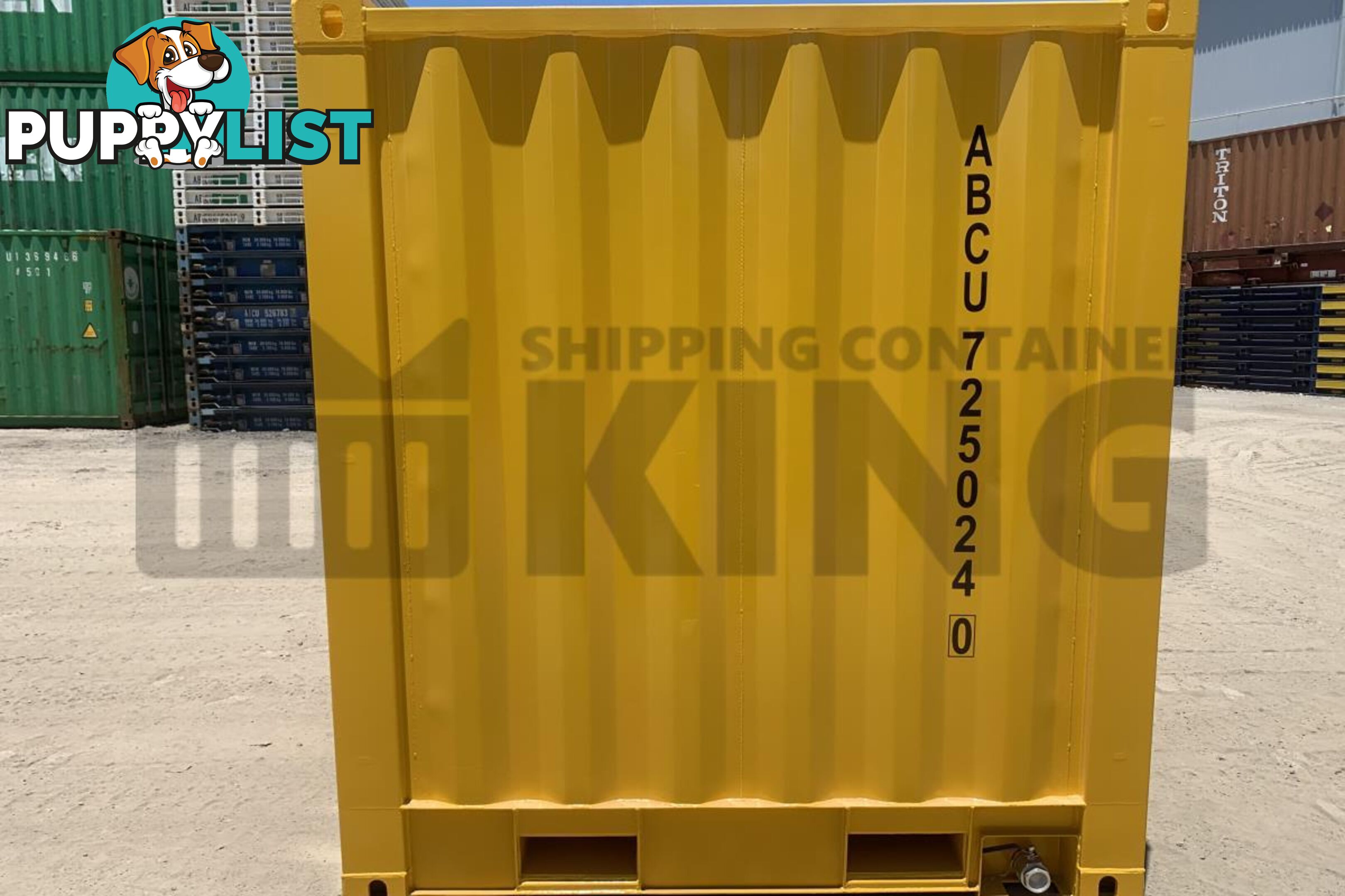 8' DANGEROUS GOODS SHIPPING CONTAINER (4 CORNER POST) - in Brisbane