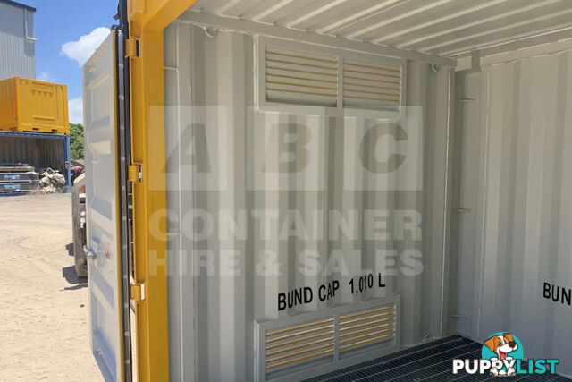 8' DANGEROUS GOODS SHIPPING CONTAINER (4 CORNER POST)