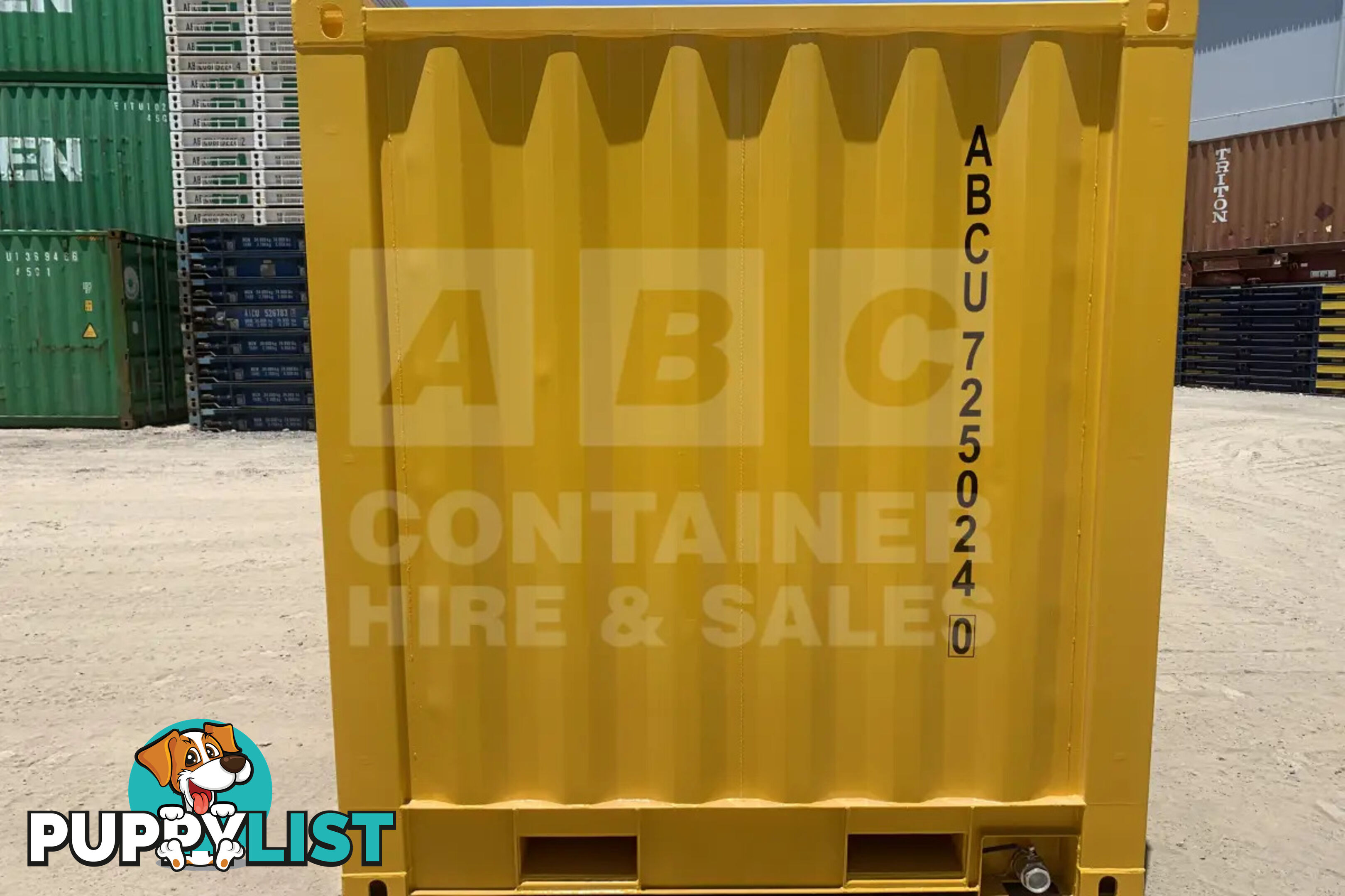 8' DANGEROUS GOODS SHIPPING CONTAINER (4 CORNER POST)