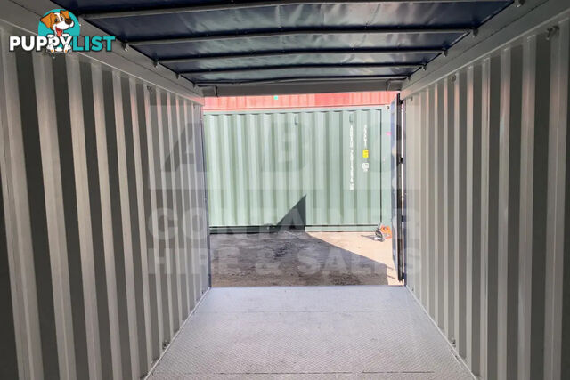 20' STANDARD HEIGHT OPEN TOP (TARP AND BOWS - STEEL FLOOR)