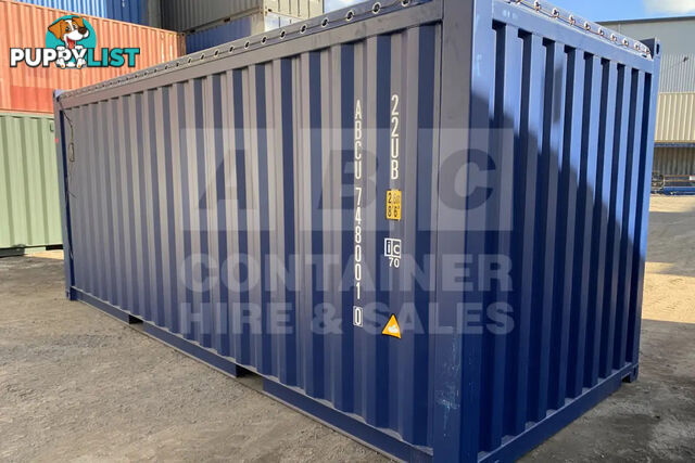 20' STANDARD HEIGHT OPEN TOP (TARP AND BOWS - STEEL FLOOR)