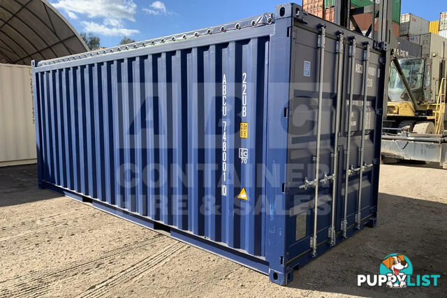 20' STANDARD HEIGHT OPEN TOP (TARP AND BOWS - STEEL FLOOR)