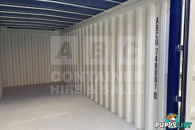 20' STANDARD HEIGHT OPEN TOP (TARP AND BOWS - STEEL FLOOR)