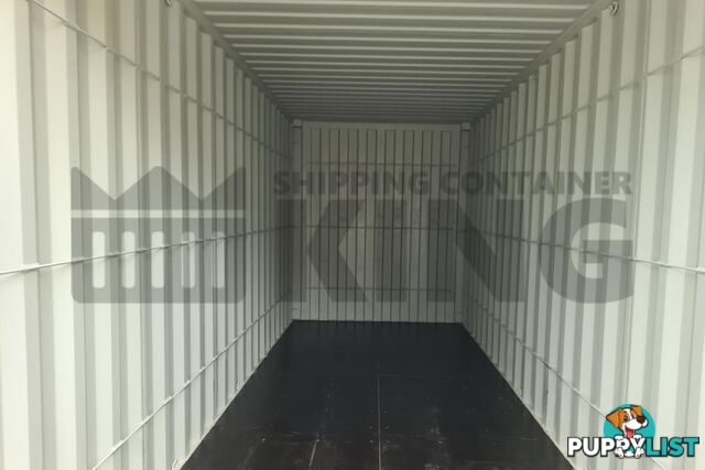 20' HIGH CUBE SHIPPING CONTAINER (WITH TIE RAILS)