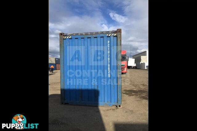 20' HIGH CUBE OPEN TOP SHIPPING CONTAINER (TARP AND BOWS)