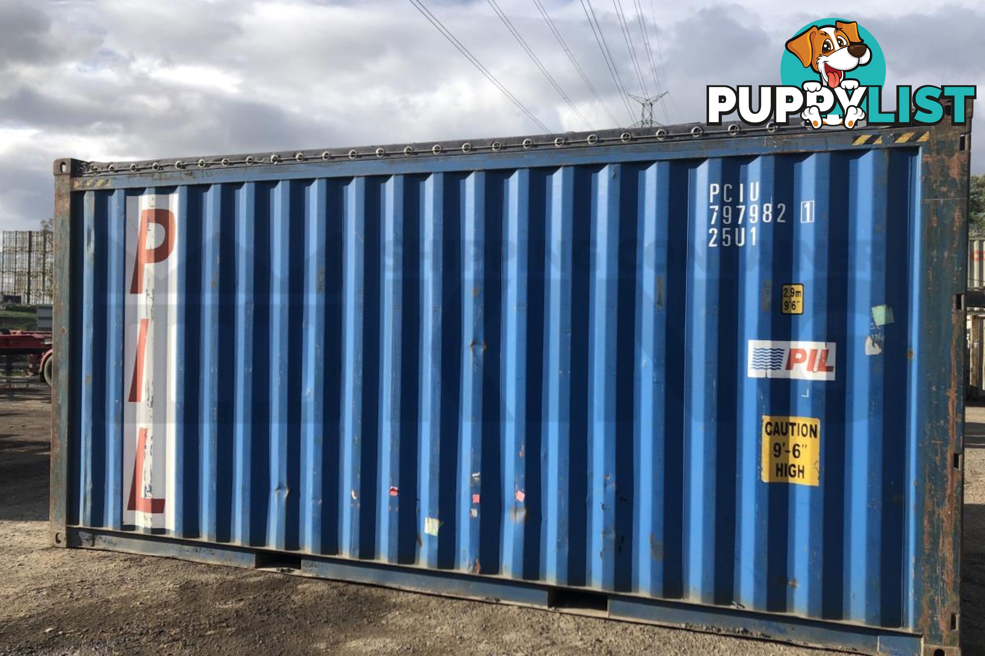 20' HIGH CUBE OPEN TOP SHIPPING CONTAINER (TARP AND BOWS) - in Rockhampton