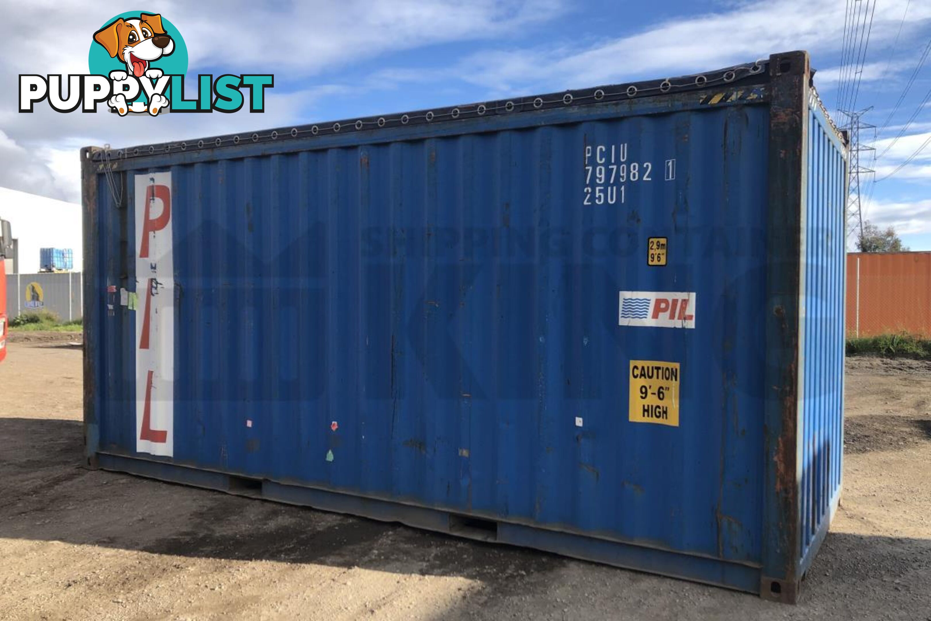 20' HIGH CUBE OPEN TOP SHIPPING CONTAINER (TARP AND BOWS) - in Rockhampton