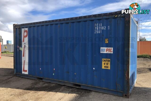 20' HIGH CUBE OPEN TOP SHIPPING CONTAINER (TARP AND BOWS) - in Rockhampton