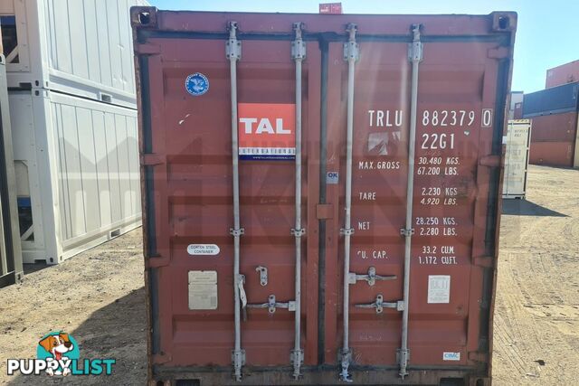 20' STANDARD HEIGHT SHIPPING CONTAINER - in Brisbane