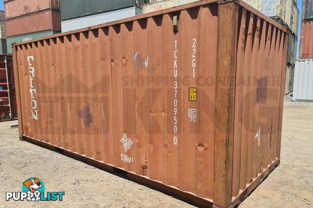 20' STANDARD HEIGHT SHIPPING CONTAINER - in Brisbane