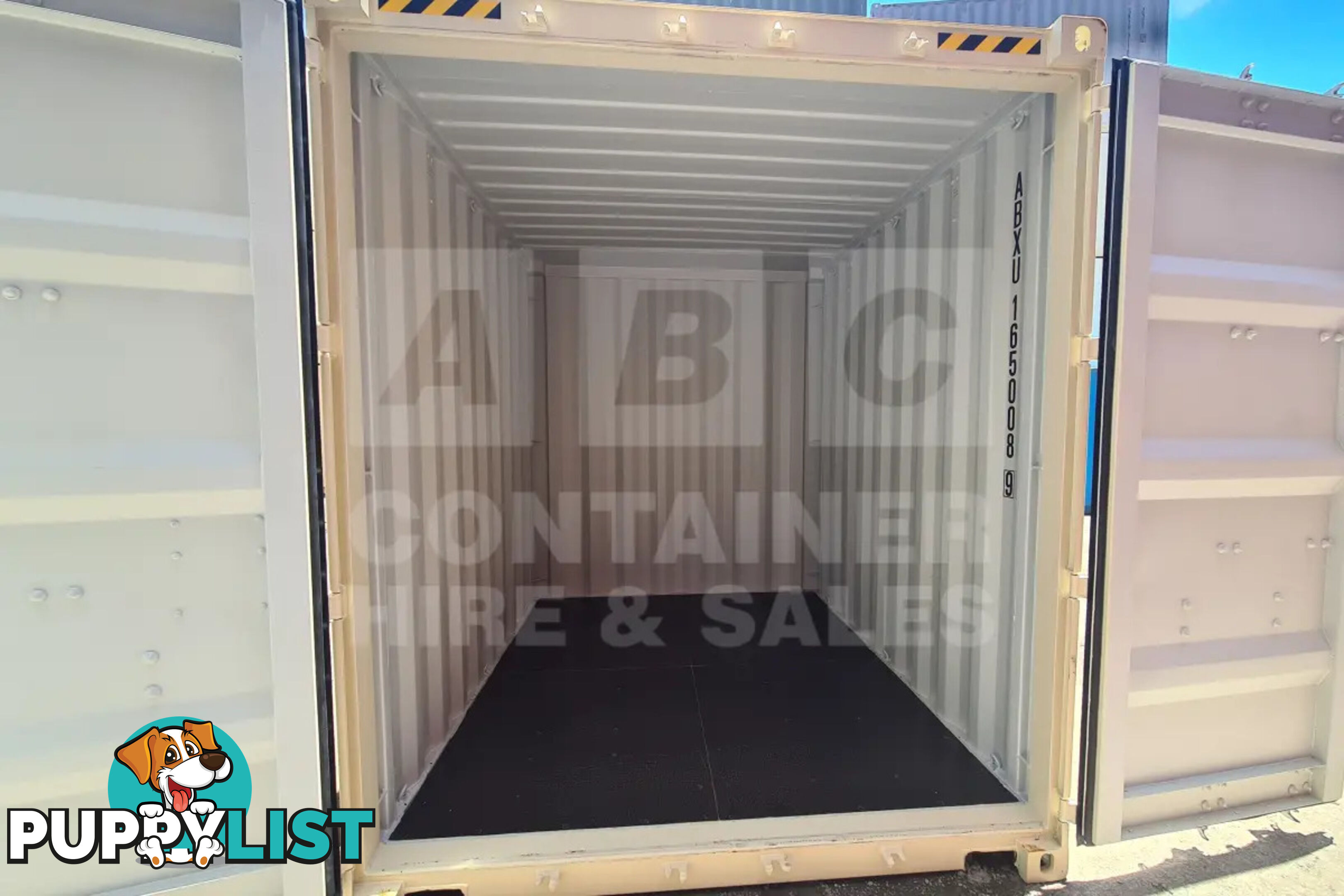20' HIGH CUBE SHIPPING CONTAINER (2 X 10' HIGH CUBE SHIPPING CONTAINERS LOCKED TOGETHER)