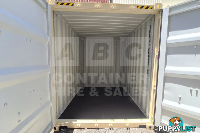20' HIGH CUBE SHIPPING CONTAINER (2 X 10' HIGH CUBE SHIPPING CONTAINERS LOCKED TOGETHER)