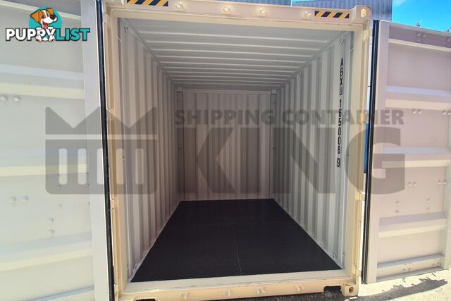 20' HIGH CUBE SHIPPING CONTAINER (2 X 10' HIGH CUBE SHIPPING CONTAINERS LOCKED TOGETHER)