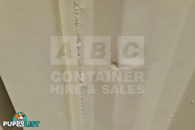 20' HIGH CUBE SHIPPING CONTAINER (2 X 10' HIGH CUBE SHIPPING CONTAINERS LOCKED TOGETHER)