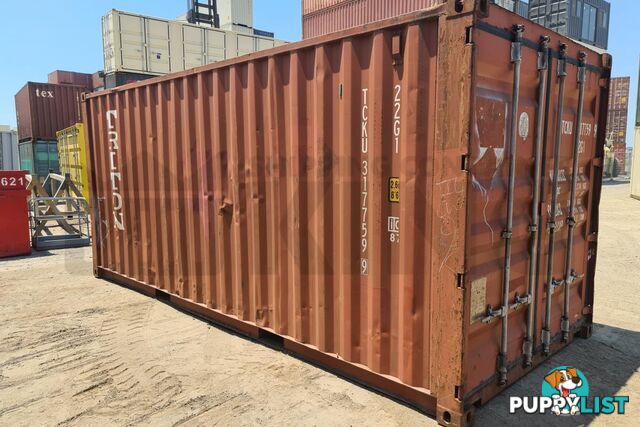 20' STANDARD HEIGHT SHIPPING CONTAINER - in Brisbane