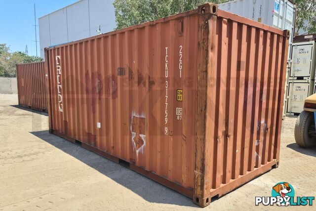 20' STANDARD HEIGHT SHIPPING CONTAINER - in Brisbane