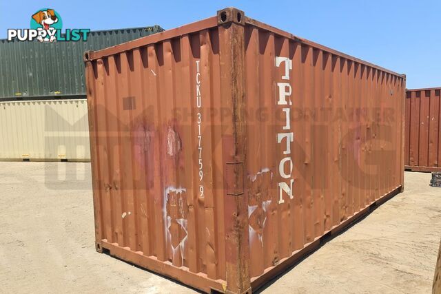 20' STANDARD HEIGHT SHIPPING CONTAINER - in Brisbane