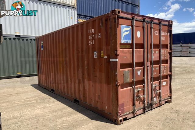 20' STANDARD HEIGHT SHIPPING CONTAINER - in Brisbane