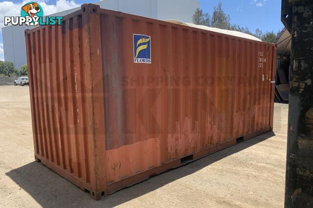 20' STANDARD HEIGHT SHIPPING CONTAINER - in Brisbane