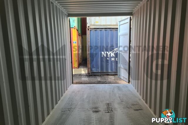 20' HIGH CUBE SHIPPING CONTAINER (STEEL FLOOR)