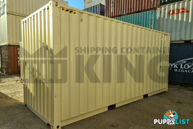 20' HIGH CUBE SHIPPING CONTAINER (STEEL FLOOR)