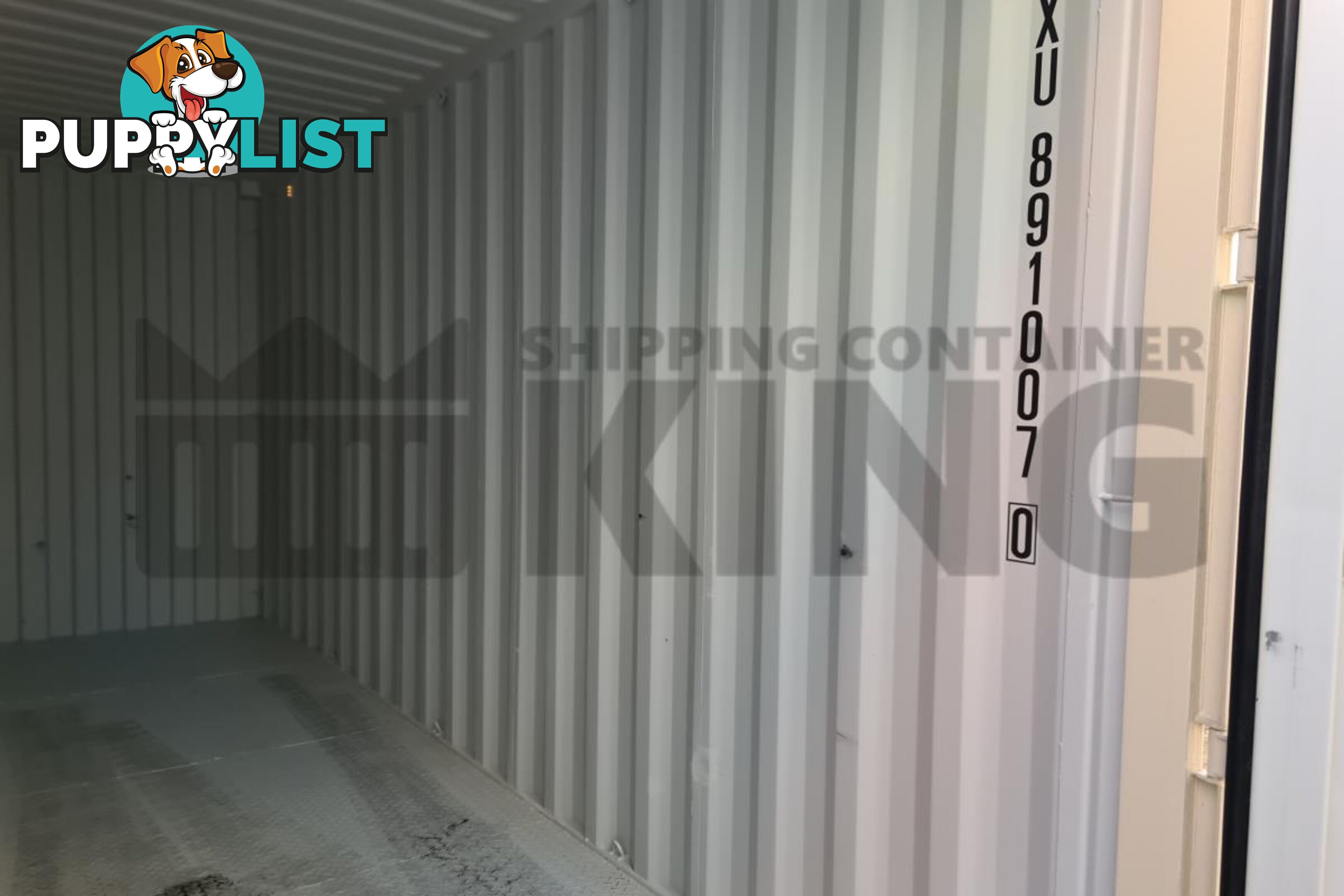 20' HIGH CUBE SHIPPING CONTAINER (STEEL FLOOR)