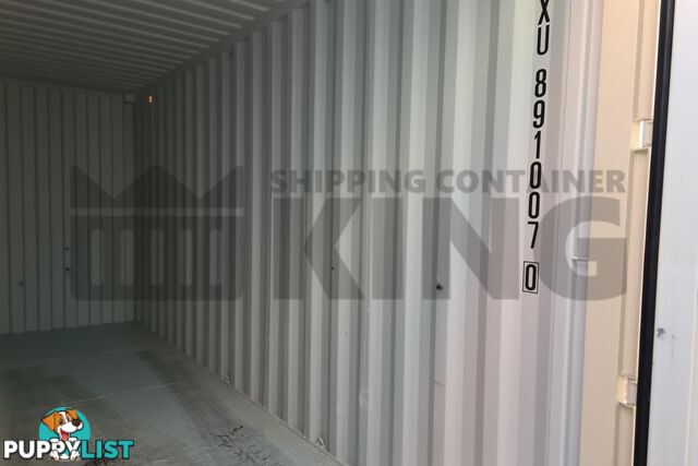 20' HIGH CUBE SHIPPING CONTAINER (STEEL FLOOR)