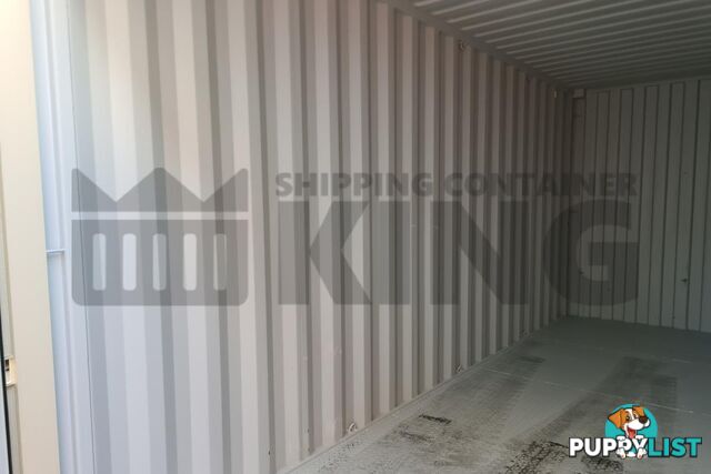 20' HIGH CUBE SHIPPING CONTAINER (STEEL FLOOR)