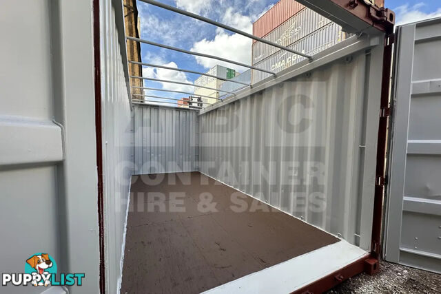 20' STANDARD HEIGHT OPEN TOP SHIPPING CONTAINER (TARP AND BOWS)