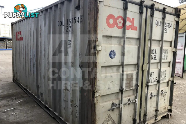20' STANDARD HEIGHT SHIPPING CONTAINER