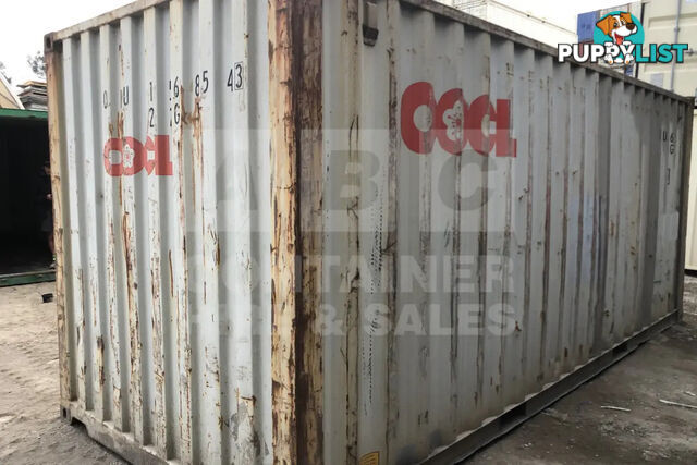 20' STANDARD HEIGHT SHIPPING CONTAINER