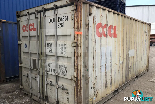 20' STANDARD HEIGHT SHIPPING CONTAINER