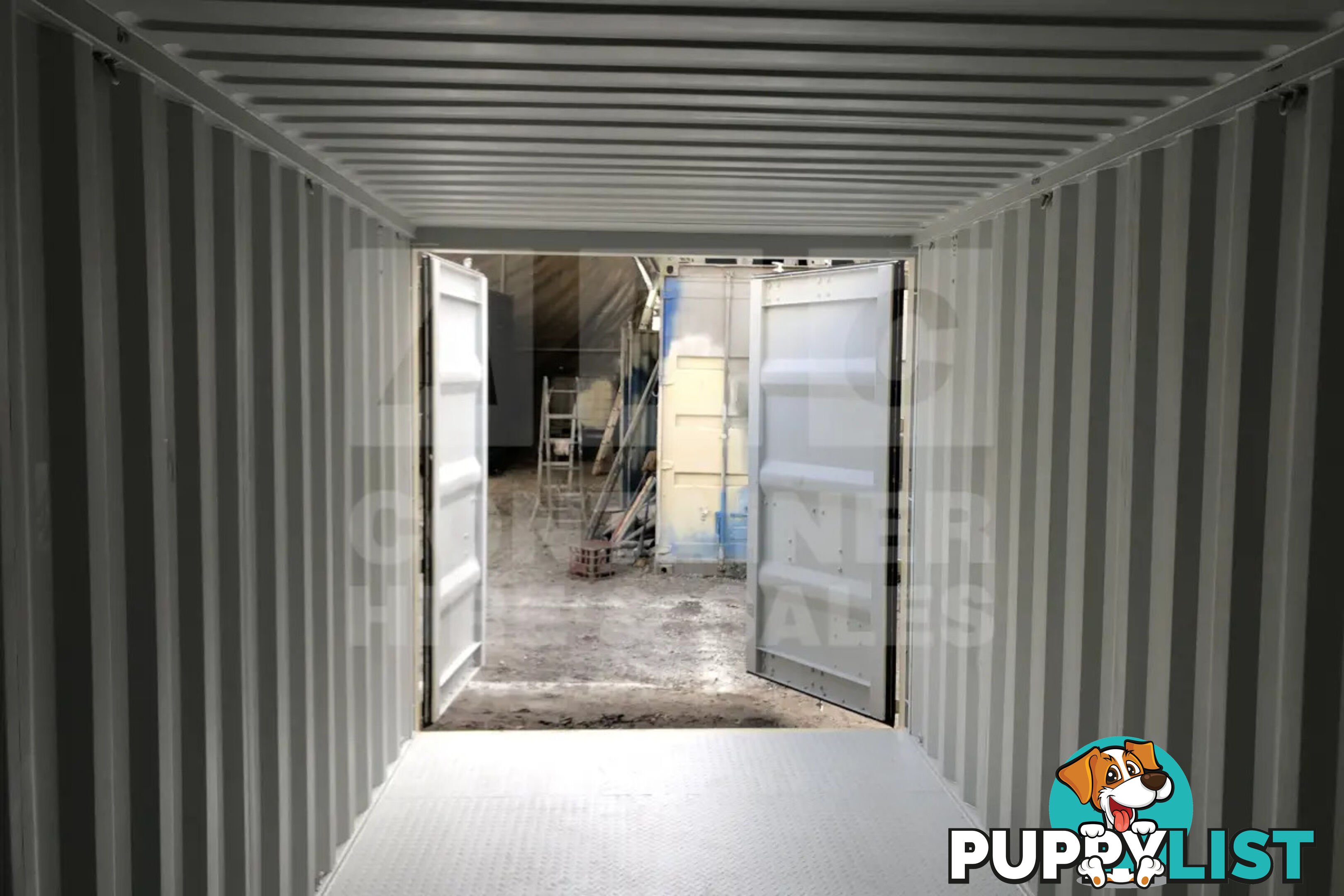 20' STANDARD HEIGHT SHIPPING CONTAINER (STEEL FLOOR)