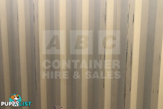 20' STANDARD HEIGHT SHIPPING CONTAINER (STEEL FLOOR)