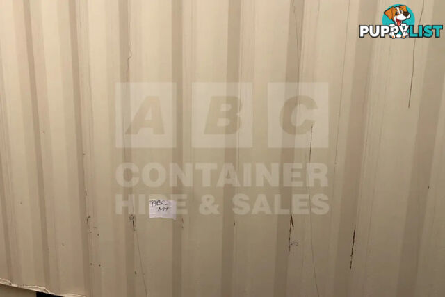 20' STANDARD HEIGHT SHIPPING CONTAINER (STEEL FLOOR)