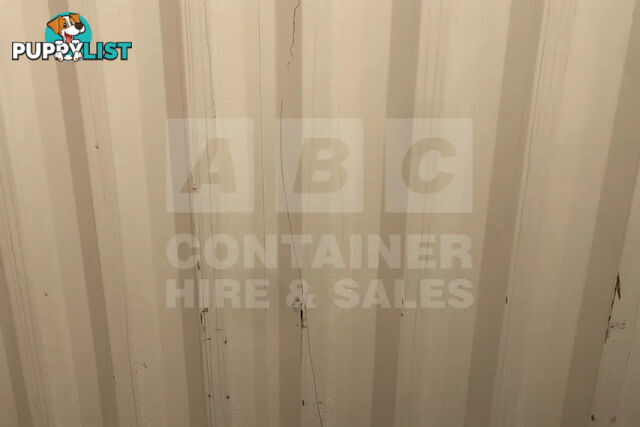 20' STANDARD HEIGHT SHIPPING CONTAINER (STEEL FLOOR)