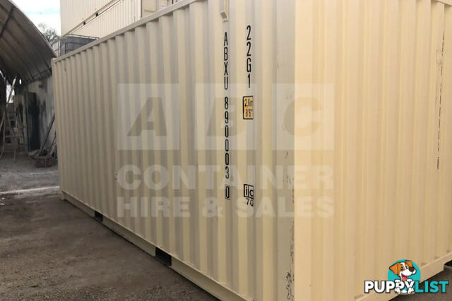 20' STANDARD HEIGHT SHIPPING CONTAINER (STEEL FLOOR)
