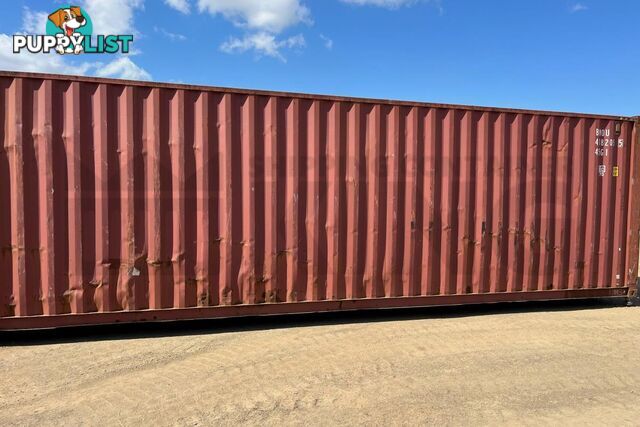 40' HIGH CUBE SHIPPING CONTAINER - in Rockhampton