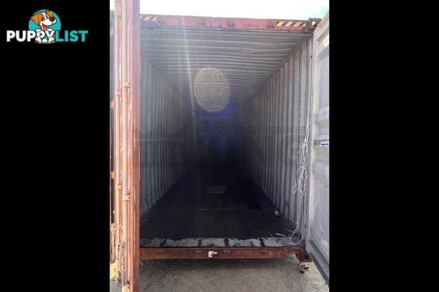 40' HIGH CUBE SHIPPING CONTAINER - in Rockhampton