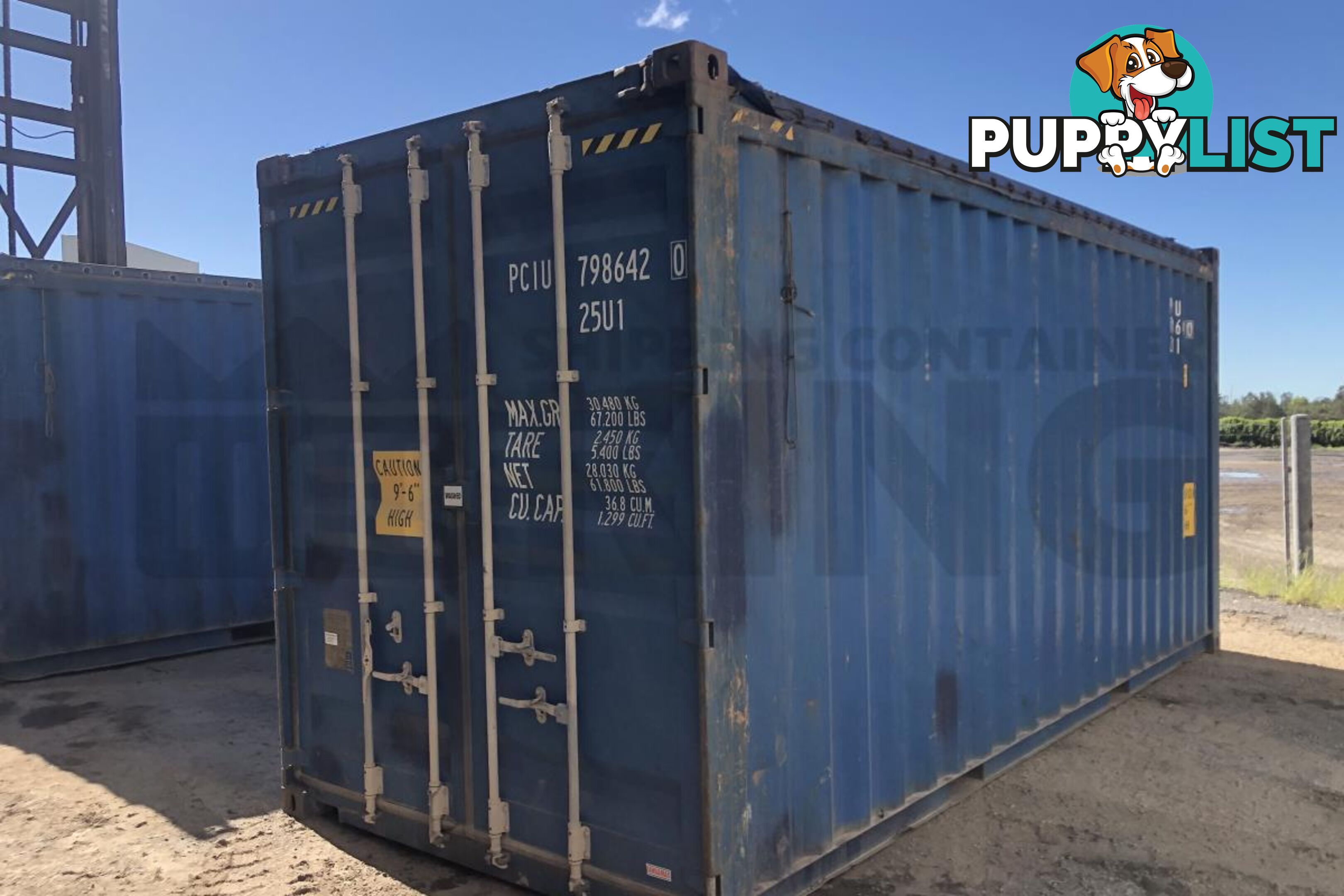 20' HIGH CUBE OPEN TOP SHIPPING CONTAINER (TARP AND BOWS) - in Brisbane