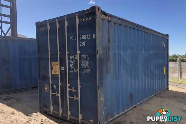 20' HIGH CUBE OPEN TOP SHIPPING CONTAINER (TARP AND BOWS) - in Brisbane