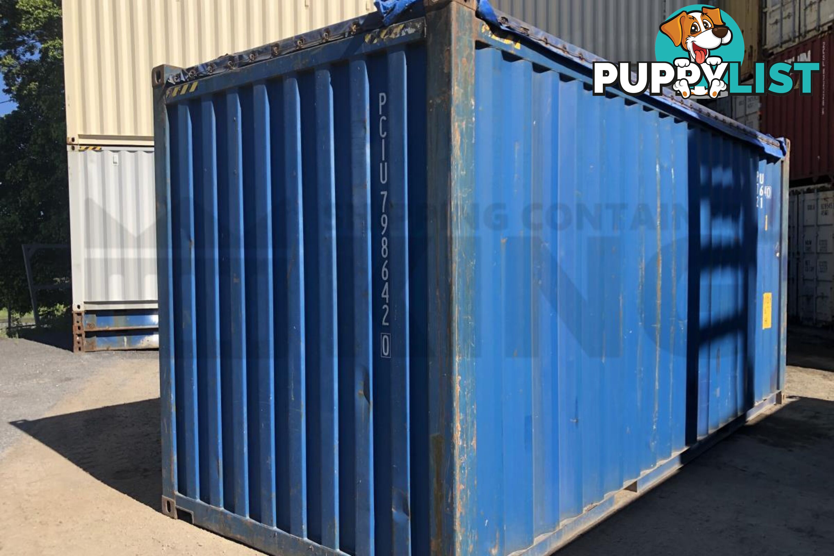 20' HIGH CUBE OPEN TOP SHIPPING CONTAINER (TARP AND BOWS) - in Brisbane